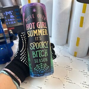 Spooky bich tumbler